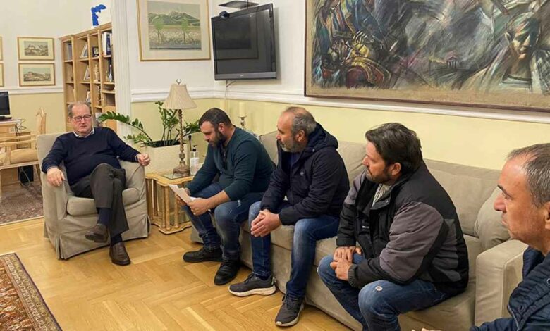 Συνάντηση Π. Νίκα με αγρότες