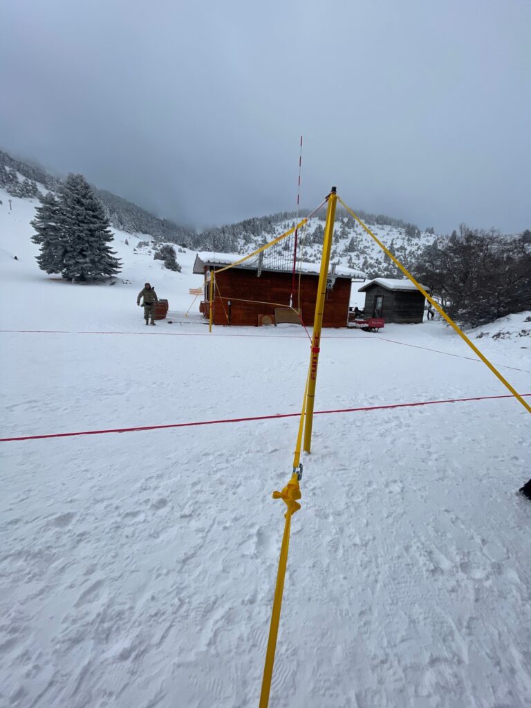 Γήπεδο βόλλευ χιονοδρομικό Μαινάλου 1