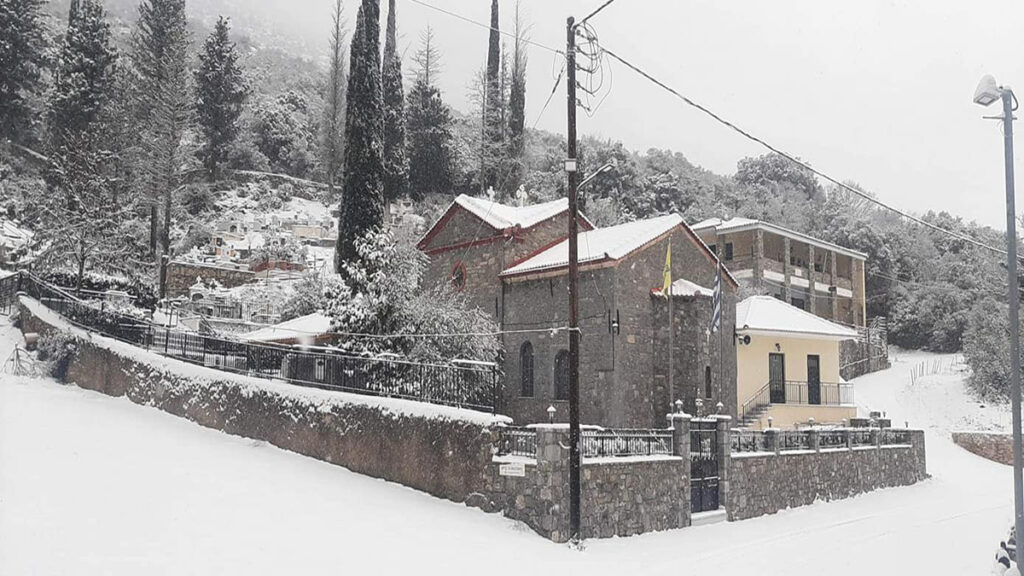 Κεφαλόβρυσο Άργους χιόνια (2)