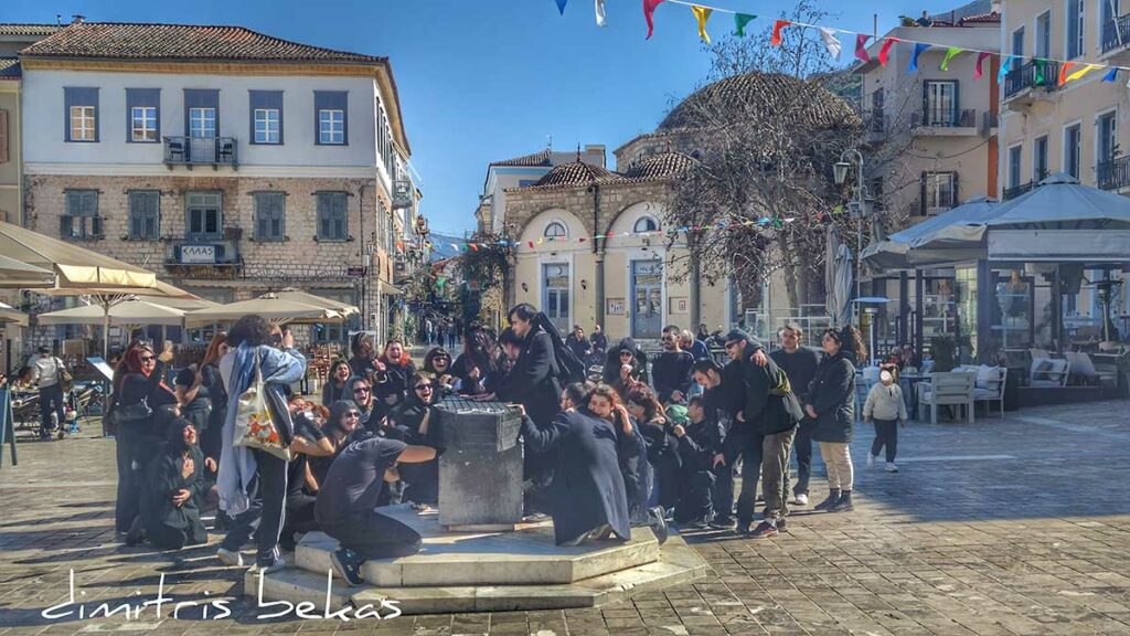 Διαμαρτυρία φοιτητών στο Ναύπλιο