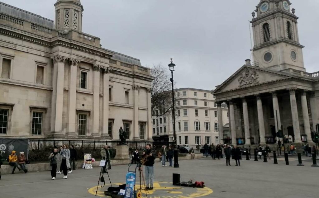 Trafalgar square στο Λονδίνο