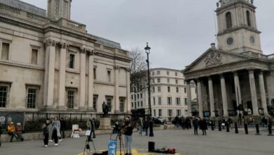 Trafalgar square στο Λονδίνο