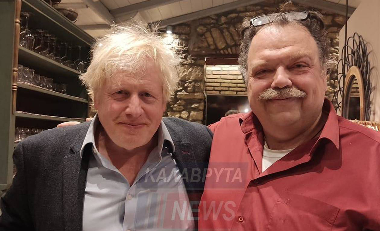 boris johnson Καλάβρυτα