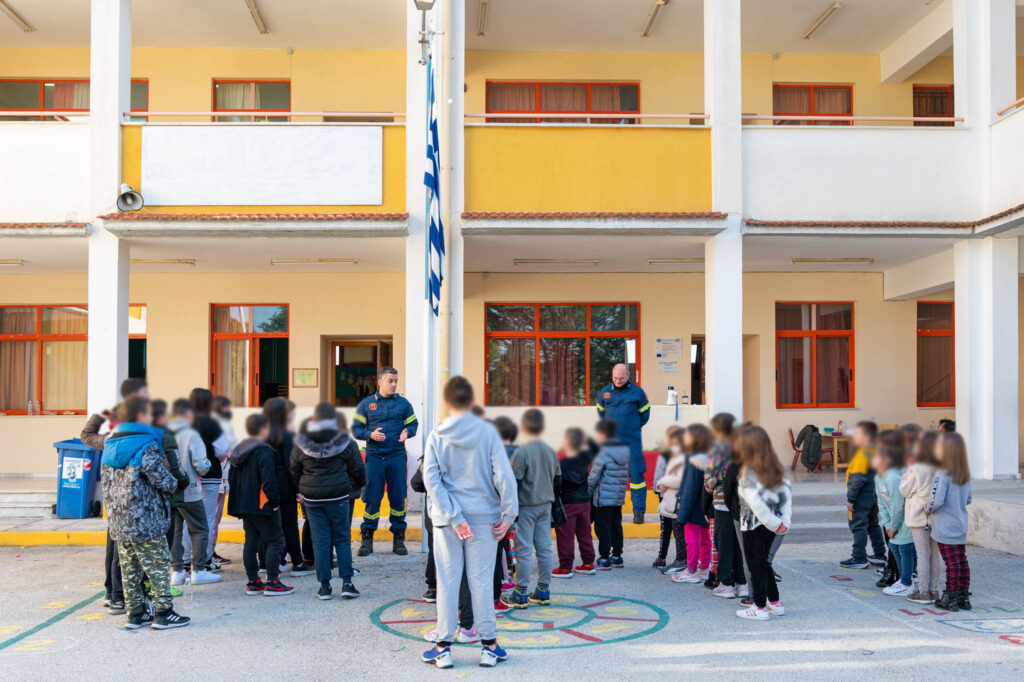 Εκπαίδευση για σεισμούς σχολεία Δήμος Σικυωνιών (7)