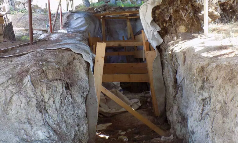 Μυκηναϊκοί τάφοι Ευαγγελίστρια Ναυπλίου
