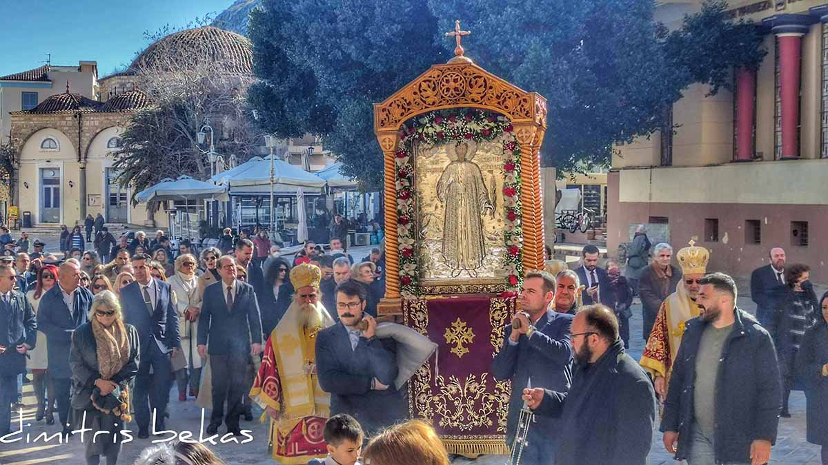 Ναύπλιο: Κλειστά τα καταστήματα για τον εορτασμό του Αγίου Αναστασίου