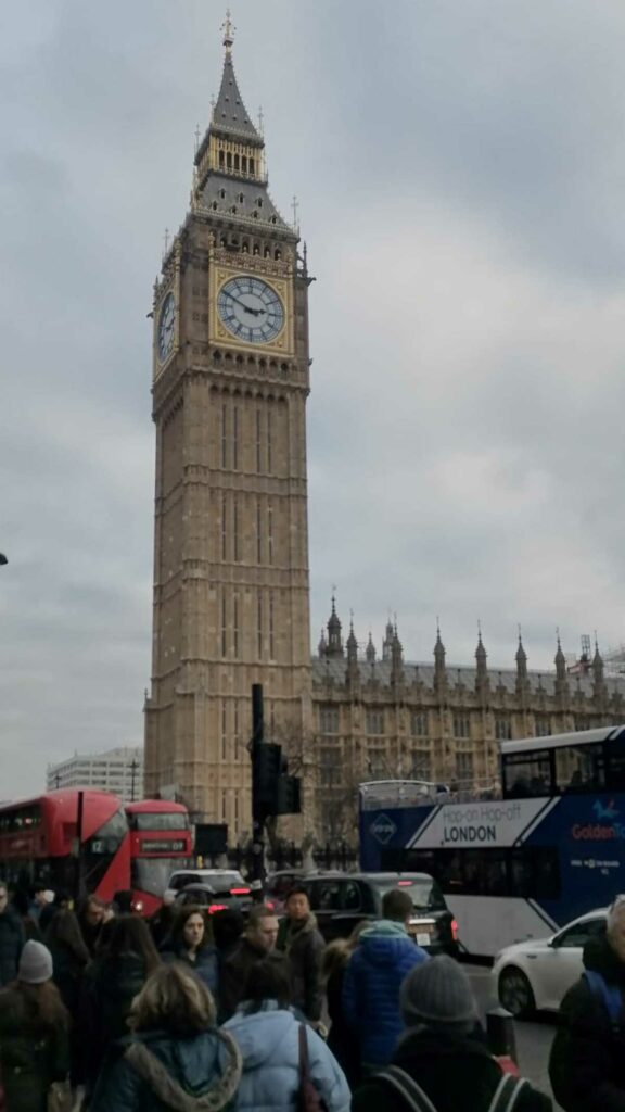 Το ρολόι Big Ben στο Λονδίνο