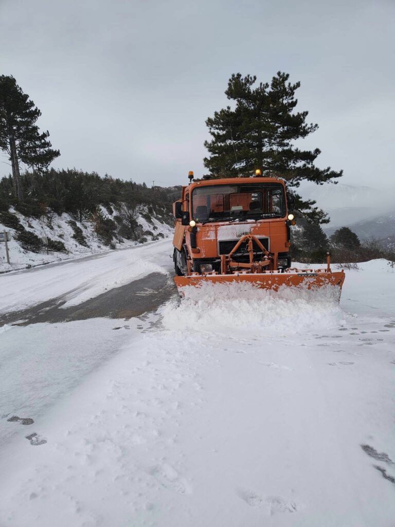 Χιόνια ορεινά Δήμος Καλαμάτας (3)