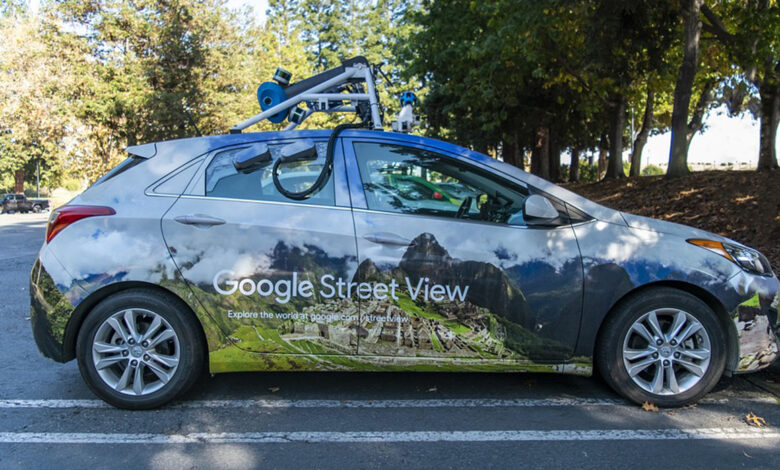 google maps street view car