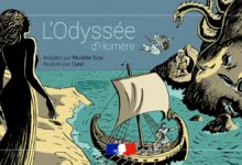 Η εικονογραφημένη έκδοση της Οδύσσειας του Ομήρου από το Γαλλικό Υπουργείο Παιδείας και Νεολαίας στα πλαίσια του προγράμματος «Ένα βιβλίο για τις διακοπές»(“une livre pour les vacances”)
