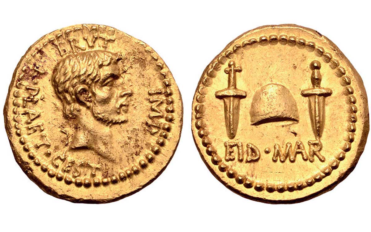 Το χρυσό νόμισμα λύνει το μυστήριο της δολοφονίας του Καίσαρα