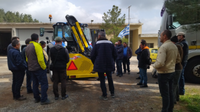 Εκπαίδευση χειριστών στα νέα σύγχρονα τρακτέρ που προμηθεύτηκε η Περιφέρεια Πελοποννήσου