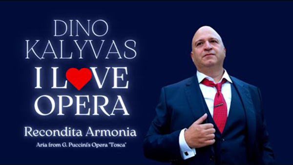 «I love Opera» από τον Ναυπλιώτη τενόρο Ντίνο Καλύβα