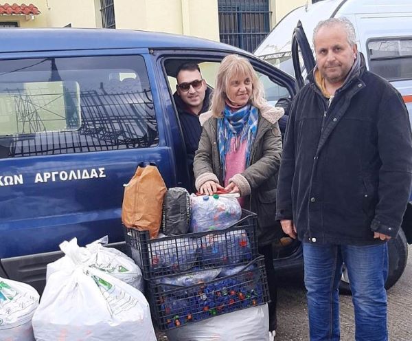 ΠΑΣΠΑ Πελοποννήσου: Πλαστικά καπάκια συνέλλεξαν και παρέδωσαν οι τρόφιμοι των φυλακών Ναυπλίου