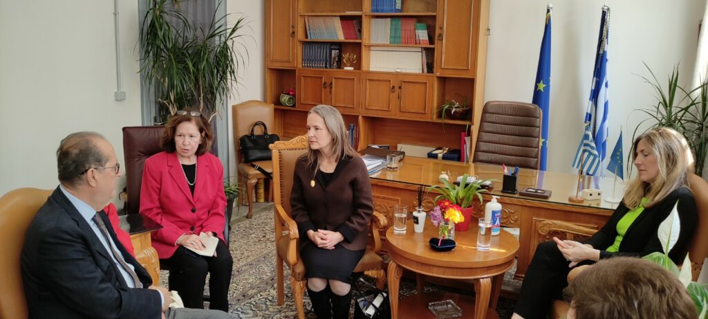 Συνάντηση του Π. Νίκα με στελέχη της Πρεσβείας των ΗΠΑ