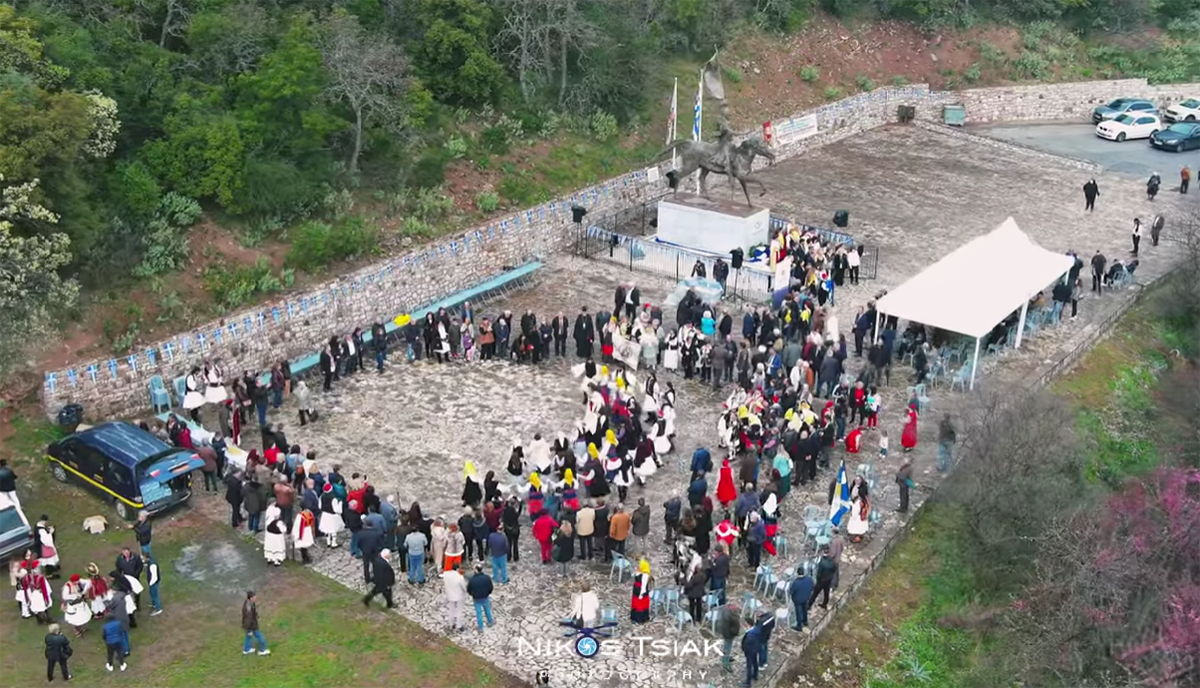 Μεσσηνία: Η εκδήλωση στο Ραμοβούνι για την επέτειο γέννησης του Θεόδωρου Κολοκοτρώνη (Βίντεο)
