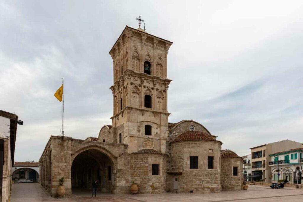 Εικ.4: Η εκκλησία του Αγίου Λαζάρου στη Λάρνακα της Κύπρου (Κύτιον) ΦΩΤΟ: αρχείο Κ.Τζιαμπάση 2023)