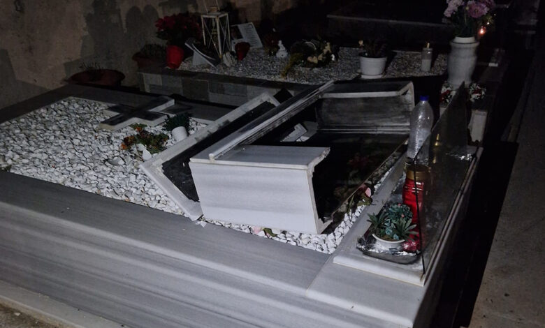 Βεβήλωση τάφων Εξαμίλια (3)
