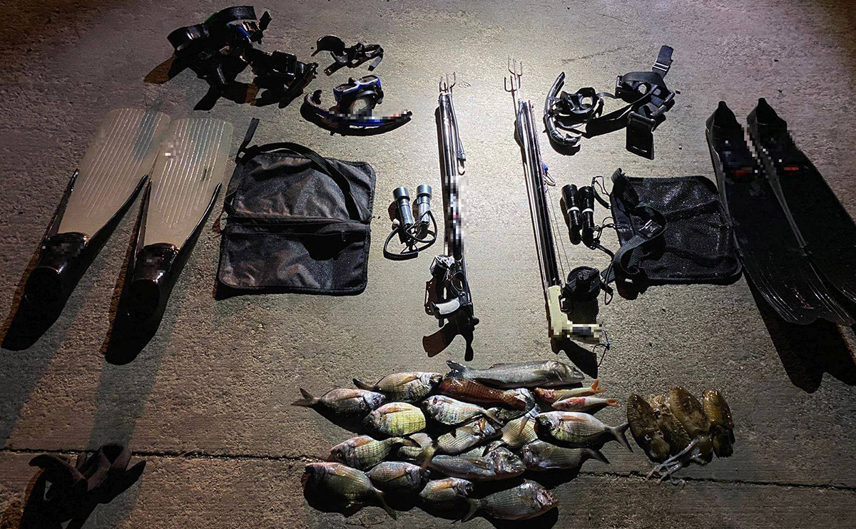 Κορινθία: Τους πήραν ψάρια και εργαλεία