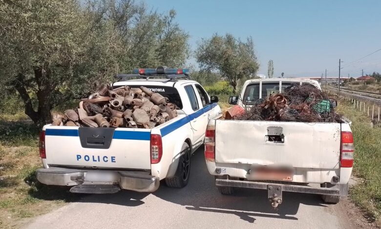 Συλλήψεις για καταλύτες και χαλκό