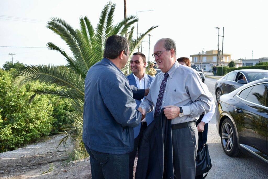 Θεμελιώθηκε η νέα γέφυρα του Ευρώτα στη Σκάλα (5)