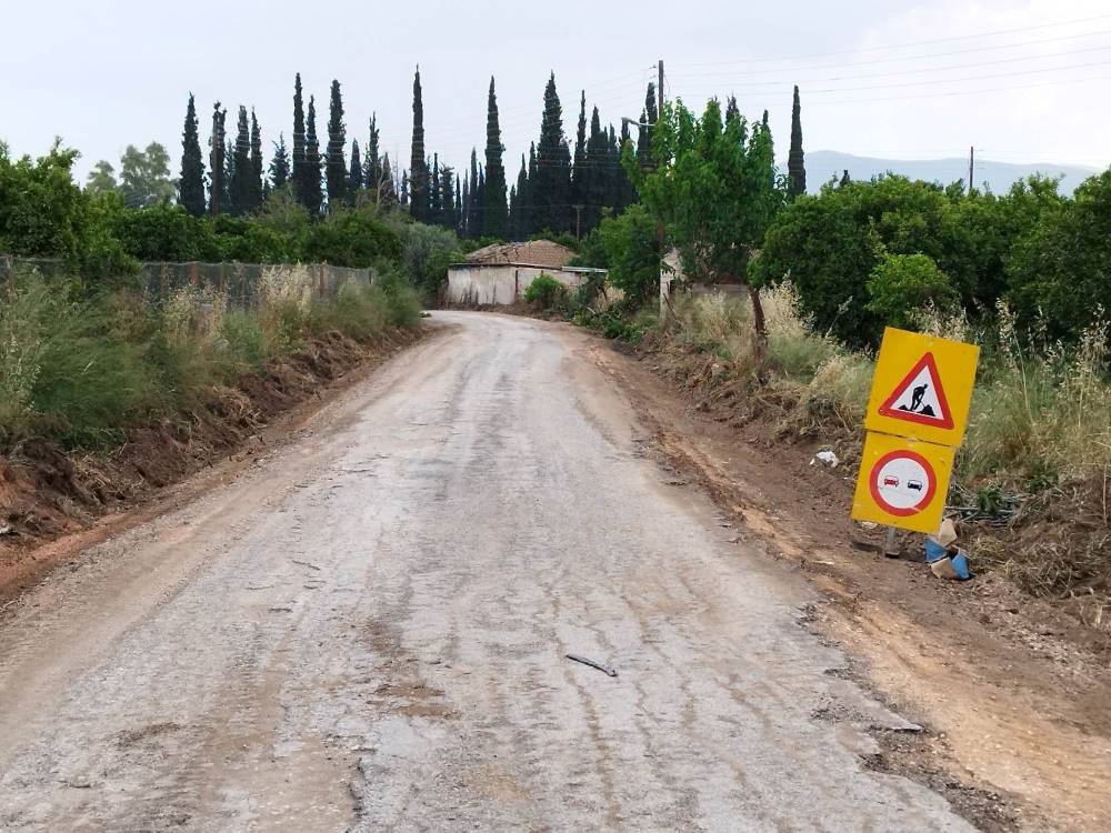 Αγροτική οδοποιία Άργος (4)