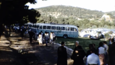 Αρχαίο Θέατρο Επιδαύρου λεωφορεία 1966