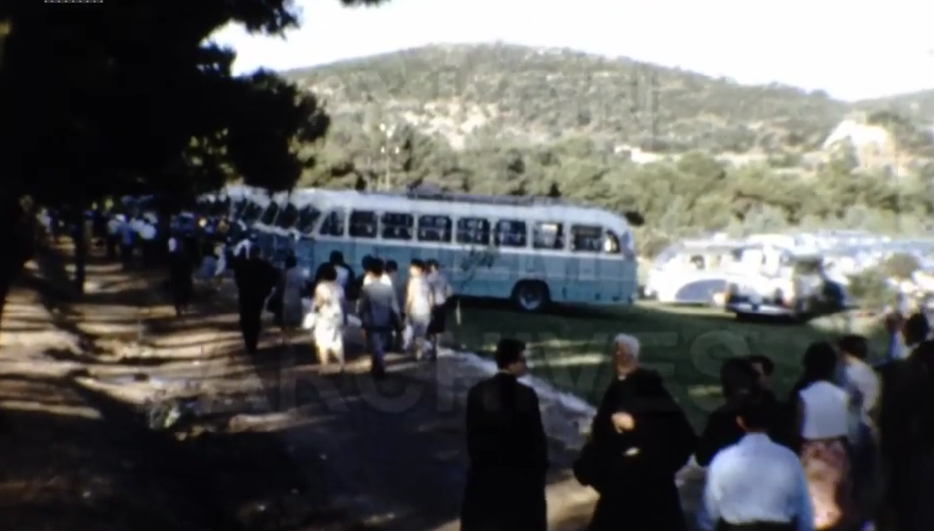 Αρχαίο Θέατρο Επιδαύρου λεωφορεία 1966