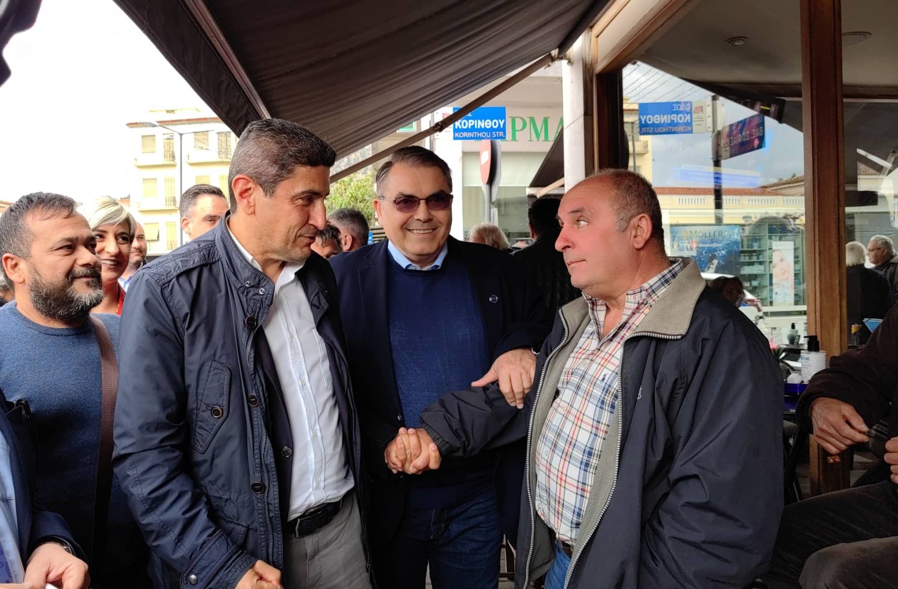 Λευτέρης Αυγενάκης: Προεκλογική περιοδεία σε Άργος και Ναύπλιο