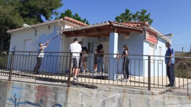 Γυμνάσιο Δρεπάνου Αγροτικό ιατρείο βάψιμο (2)