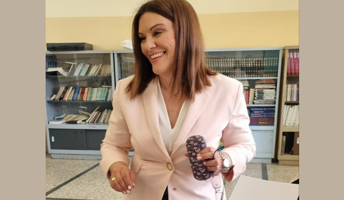 Αργολίδα: Ψήφισε η Ελένη Παναγιωτοπούλου – Συγκινημένη από τις ευχές για την ονομαστική της εορτή