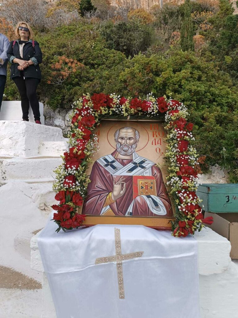 Εσπερινός Άγιος Νικόλαος κρασόκτιστος Καραθώνα (2)