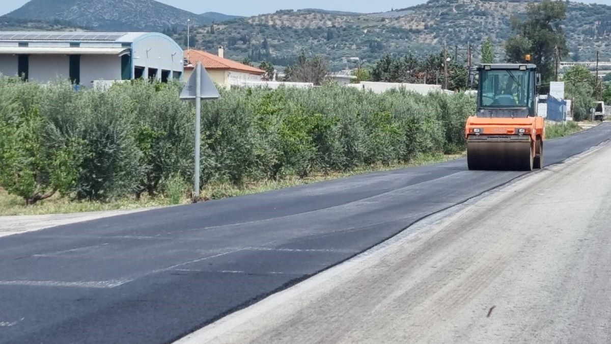 Ξεκίνησαν τα έργα οδοποιίας στον Δήμο Άργους Μυκηνών