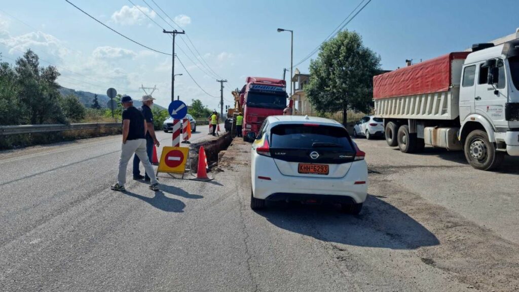 Ξεκίνησε το έργο αποκατάστασης δικτύου ύδρευσης σε Αγία Ελεούσα – Λευκάκια 1