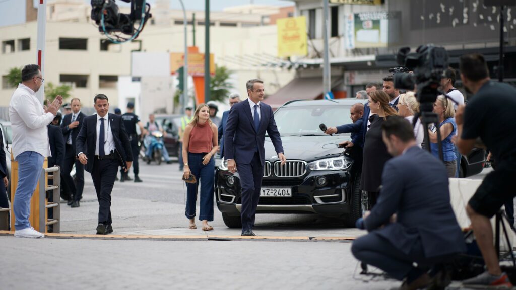 Ομιλία Μητσοτάκη στην Πειραιώς2