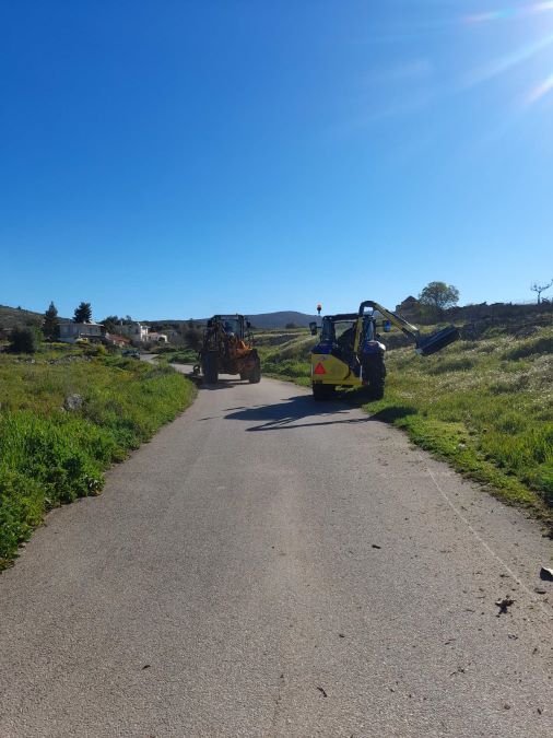 Σε εξέλιξη καθαρισμοί και αποκαταστάσεις βλαβών οδοποιίας από την Π.Ε. Αργολίδας 3