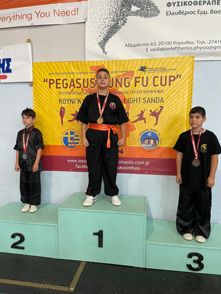 Στο 4ο pegasus kung fu cup ο σύλλογος choy lee fut kung fu Ναυπλίου 2