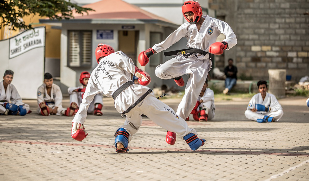 Ναύπλιο: Επιδείξεις taekwondo στο θεατράκι του ΟΣΕ