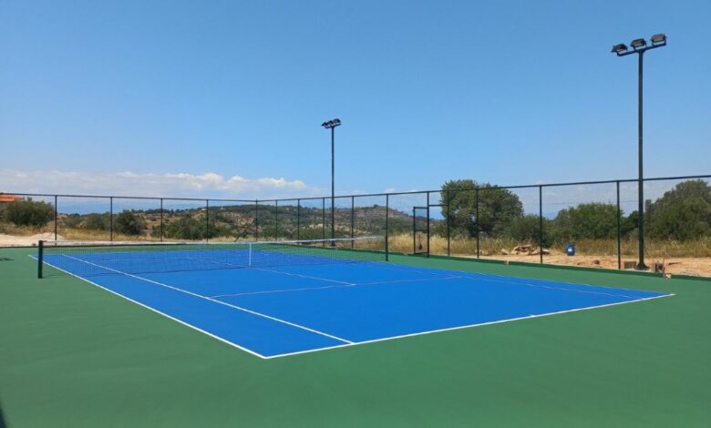 Γήπεδο τένις στο Κρανίδι