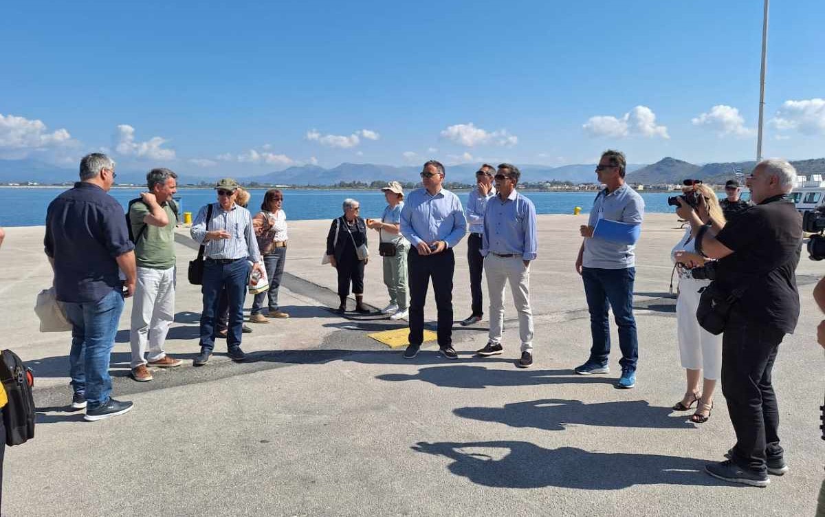 Ναύπλιο: Επίσκεψη ΚΑΣ για το υδατοδρόμιο υπό την προεδρία του Γ. Διδασκάλου