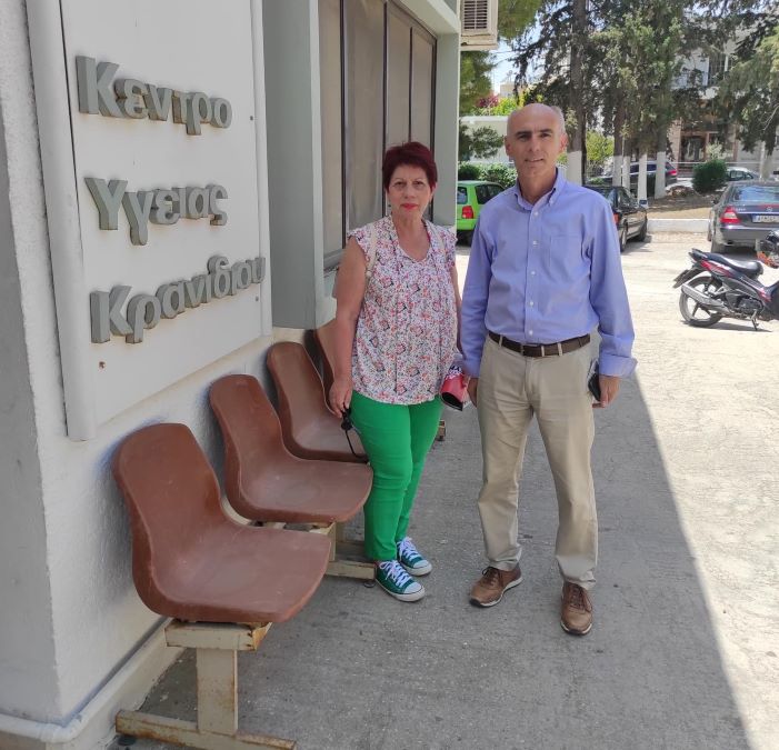Κλιμάκιο του ΣΥΡΙΖΑ ΠΣ στη Νοσηλευτική Μονάδα Ναυπλίου και στο Κέντρο Υγείας Κρανιδίου