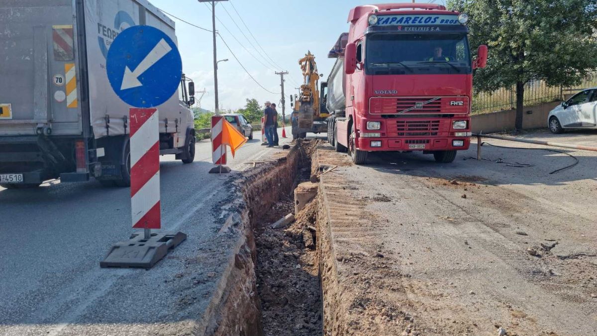 Ξεκίνησε το έργο αποκατάστασης δικτύου ύδρευσης σε Αγία Ελεούσα – Λευκάκια