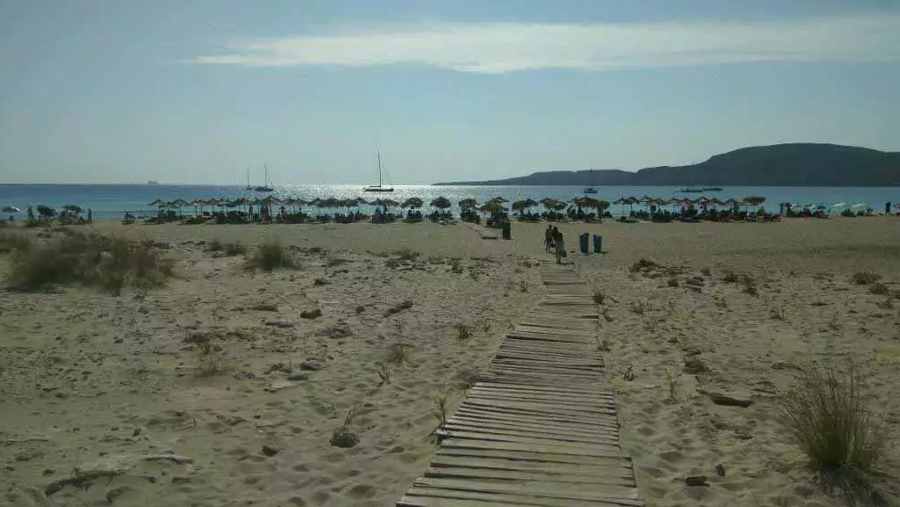 Ελαφόνησος: Η διάσημη παραλία του Σίμου με τα γαλαζοπράσινα νερά (Βίντεο)