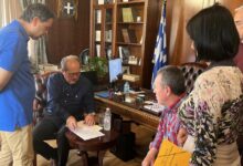 Σύμβαση για αρδευτικά έργα στην Κόρινθο