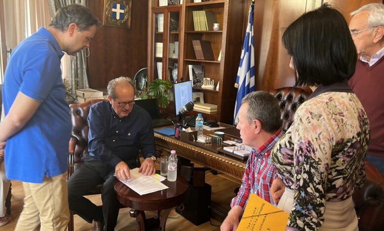 Σύμβαση για αρδευτικά έργα στην Κόρινθο