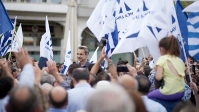 Χαιρετισμός του Κ. Μητσοτάκη σε Γύθειο και Σπάρτη