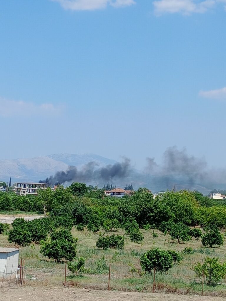 Αγγελακόπουλος φορτηγό φωτιά Άργος (3)