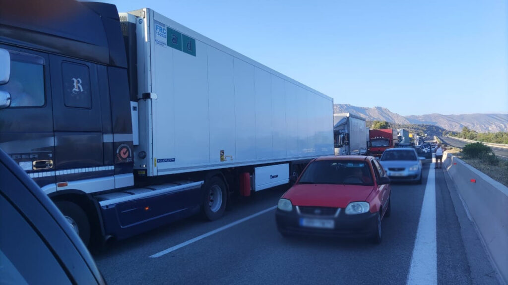 Ουρές μποτιλιάρισμα Αθηνών Κορίνθου (12)