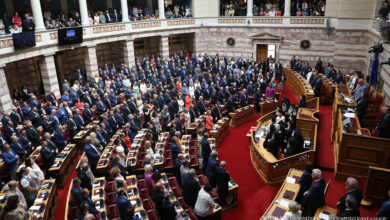 Ορκομωσία βουλευτών Βουλή Ελλήνων (2)