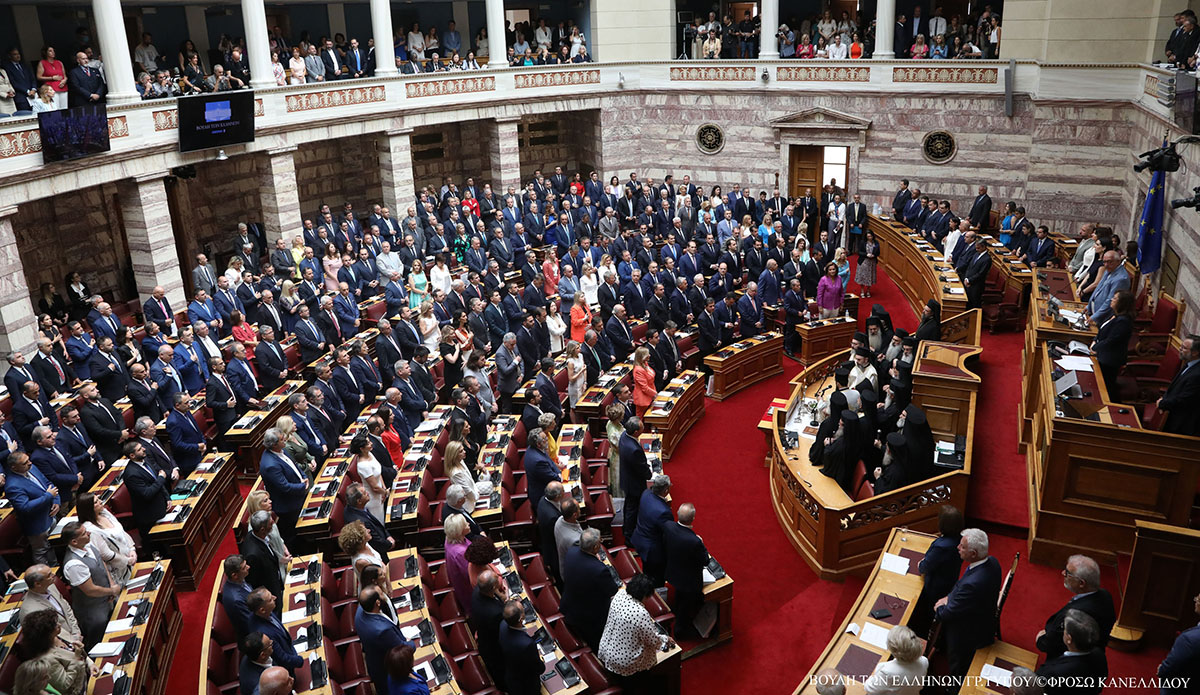 Ορκομωσία βουλευτών Βουλή Ελλήνων (2)